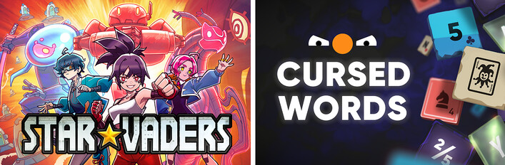 Cursed Words x StarVaders