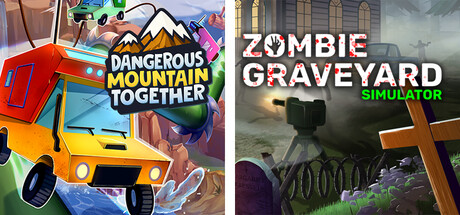 Zombie Graveyard Simulator & Dangerous Mountain Together