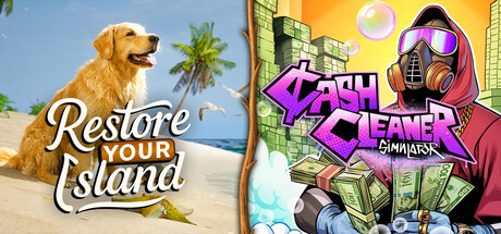 Restore Your Island + Cash Cleaner Simulator