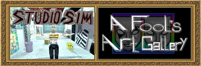Gallery Hoppin' - 🎨 Studio Sim x A Fool's Art Gallery 🖼️