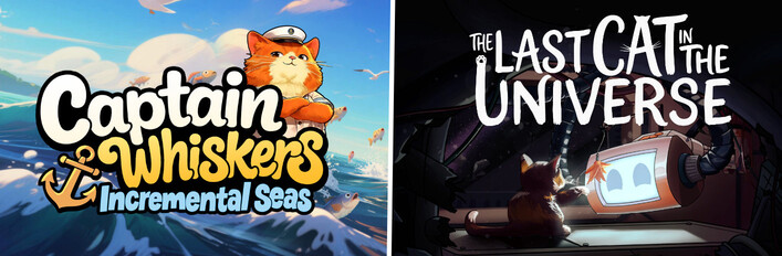 🎣 Captain Whiskers: Incremental Seas × The Last Cat in the Universe 🐱