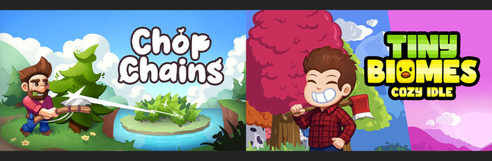 Chop Chains X Tiny Biomes: Cozy Idle