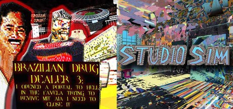 Low Poly Weirdo Vamo Caralho! - 🎨 Studio Sim x BRAZILIAN DRUG DEALER 3: I OPENED A PORTAL TO HELL IN THE FAVELA TRYING TO REVIVE MIT AIA I NEED TO CLOSE IT 🇧🇷