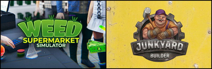 Weed Supermarket Simulator x Junkyard Builder