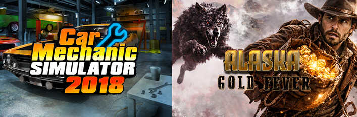 Car Mechanic Simulator 2018 & Alaska Gold Fever