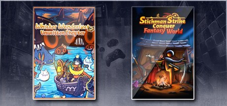 Whisker Wanderlust: Unwritten Chapter & Stickman Strikes: Conquer Fantasy World