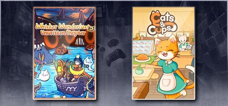 Whisker Wanderlust: Unwritten Chapter & Cats & Cups