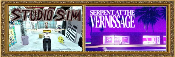 Surreal Godot Trips - 🎨 Studio Sim x SERPENT AT THE VERNISSAGE 🏝️