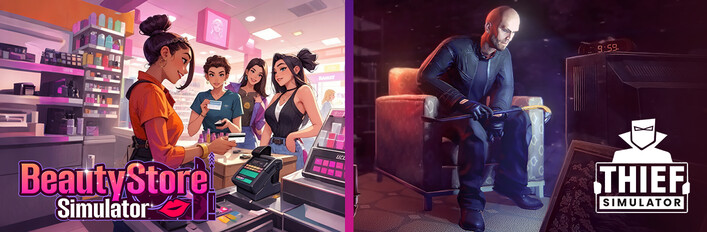 Beauty Store Simulator and Thief Simulator