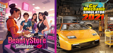 Beauty Store Simulator and Car Mechanic Simulator 2021