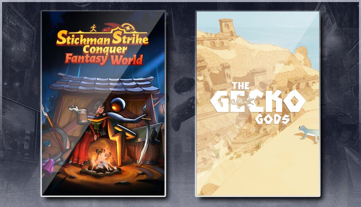 Stickman Strikes: Conquer Fantasy World & Gecko Gods