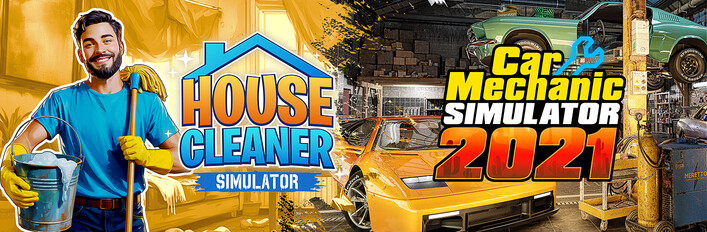 CMS 2021 + House Cleaner Simulator