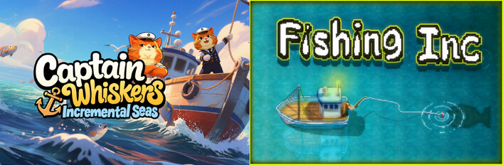 🐱 Captain Whiskers: Incremental Seas + Fishing Inc 🎣