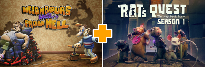 A Rat's Quest 1 + Neighbours back From Hell