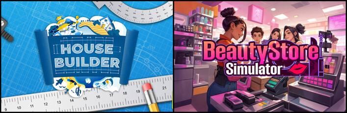 Beauty Store and House Builder
