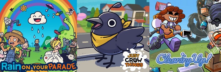 A Cloud, a Crow, a Cleaner