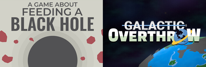A Game About Feeding A Black Hole x Galactic Overthrow