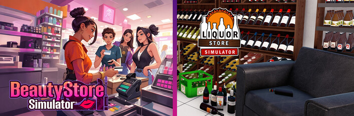 Beauty Store x Liquor Store Simulator