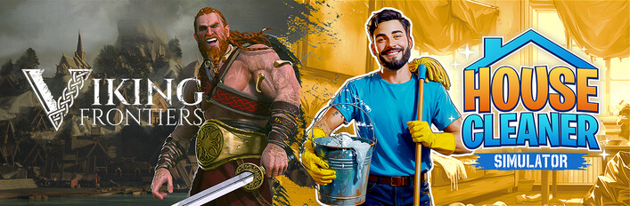 Big cleanup in the Viking village - Viking Frontiers + House Cleaner