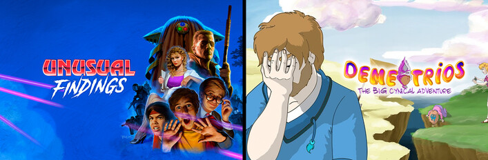 Unusual Findings x Demetrios - The BIG Cynical Adventure