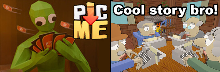 Pic-Me! x Cool Story, Bro!