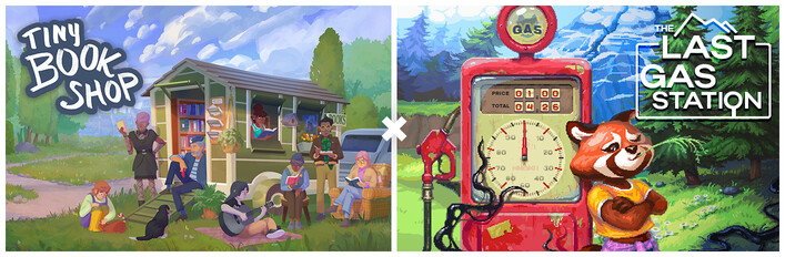 Tiny Bookshop × The Last Gas Station