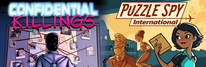 The "Spies & Sleuths" Collection - Puzzle Spy International x Confidential Killings