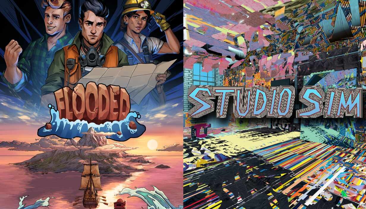 🎨 Studio Sim + Flooded 🌊