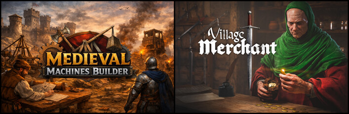 Village Merchant x Medieval Machines Builder
