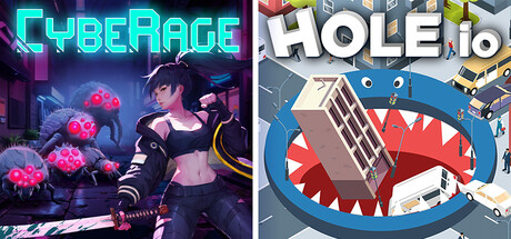 CybeRage + Hole io