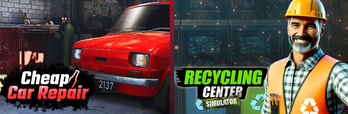 Cheap Car Repair x Recycling Center Simulator
