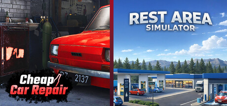 Cheap Car Repair x Rest Area Simulator