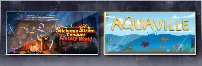 Aquaville&Stickman Strikes: Conquer Fantasy World