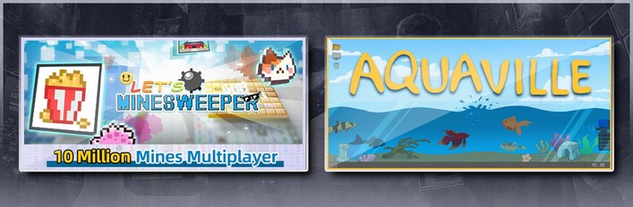 Aquaville&Let's Minesweeper