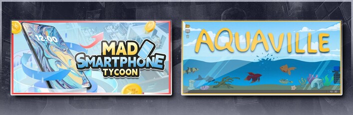 Aquaville&Mad Smartphone Tycoon