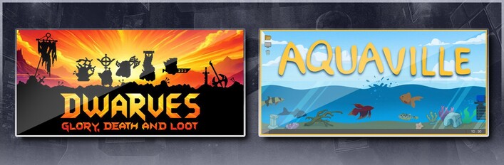Aquaville&Dwarves: Glory, Death and Loot