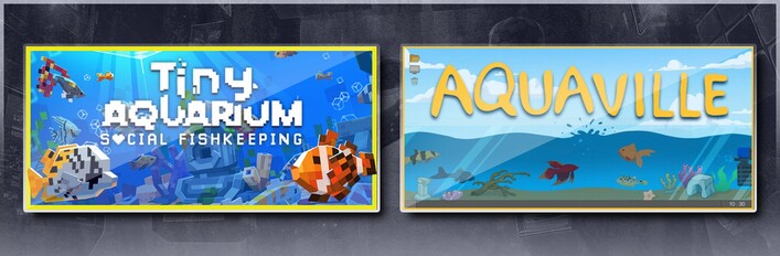Aquaville&Tiny Aquarium: Social Fishkeeping