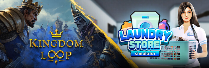 Kingdom Loop x Laundry Store Simulator