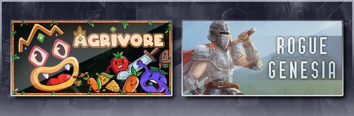 Agrivore: Incremental Farming & Rogue: Genesia