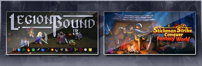 Legionbound & Stickman Strikes: Conquer Fantasy World