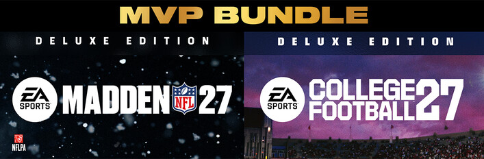 EA SPORTS™ MVP Bundle (College Football 27 Deluxe Edition & Madden NFL 27 Deluxe Edition)