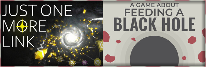 Just One More Link × A Game About Feeding A Black Hole