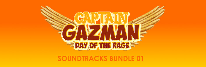 Captain Gazman Day Of The Rage - Soundtracks Compilation 01 (12 in 1)