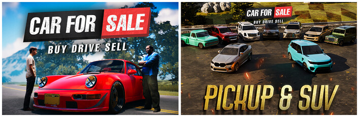 Car For Sale Simulator 2023 + Pick-Up & SUV