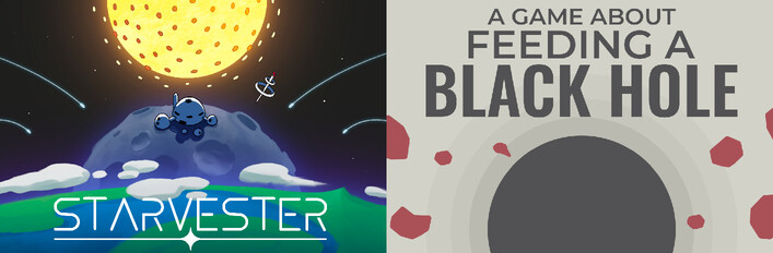 Starvester x A Game About Feeding A Black Hole