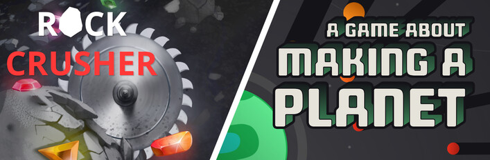 A Game About Making A Planet x Rock Crusher
