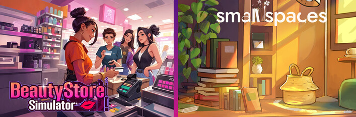 Small Spaces x Beauty Store Simulator