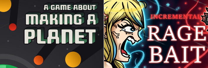 A Game About Making A Planet x Incremental Ragebait