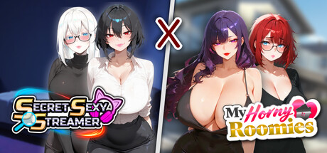 Secret Sexy Streamer x My Horny Roomies