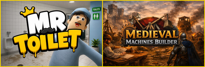 Mr Toilet x Medieval Machines Builder